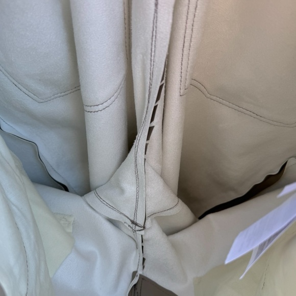 Madewell Faux Leather The Perfect Vintage Straight Jeans - Picture 13 of 16